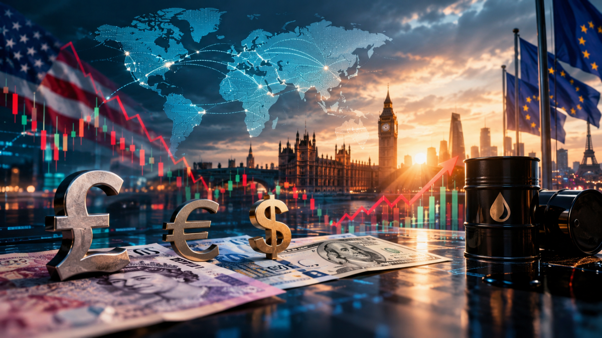 GBP, EUR & USD Currency Outlook: Sterling Under Pressure as Oil and Bond Yields Rise 